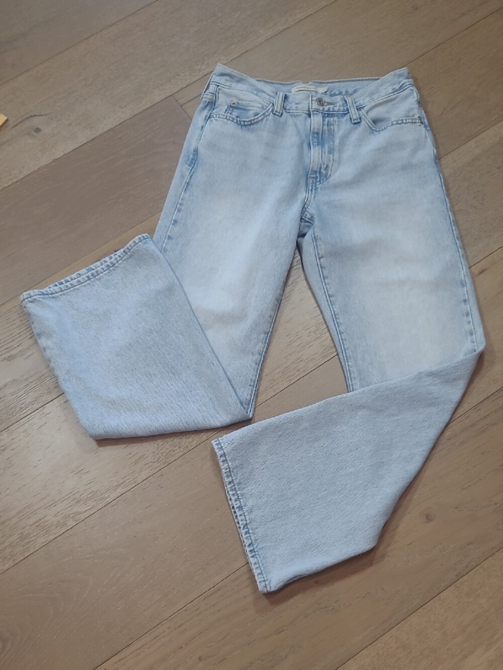 Levi's 94 Baggy Bootcut Jeans Women's sz 26/31* 100% Cotton Mid Rise Denim Jeans